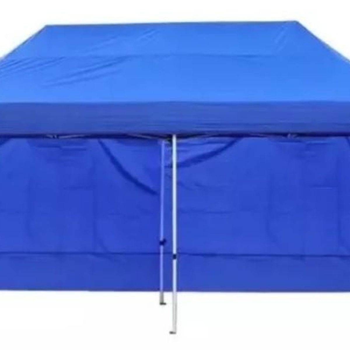 GENERICO - Toldo Plegable con Paredes Impermeables 3x6mts Azul UV