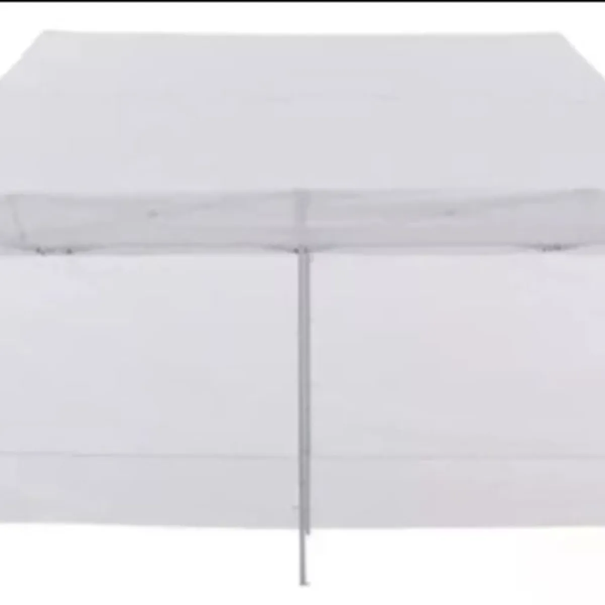 GENERICO - Toldo Plegable con Paredes Impermeables 3x6mts Blanco UV