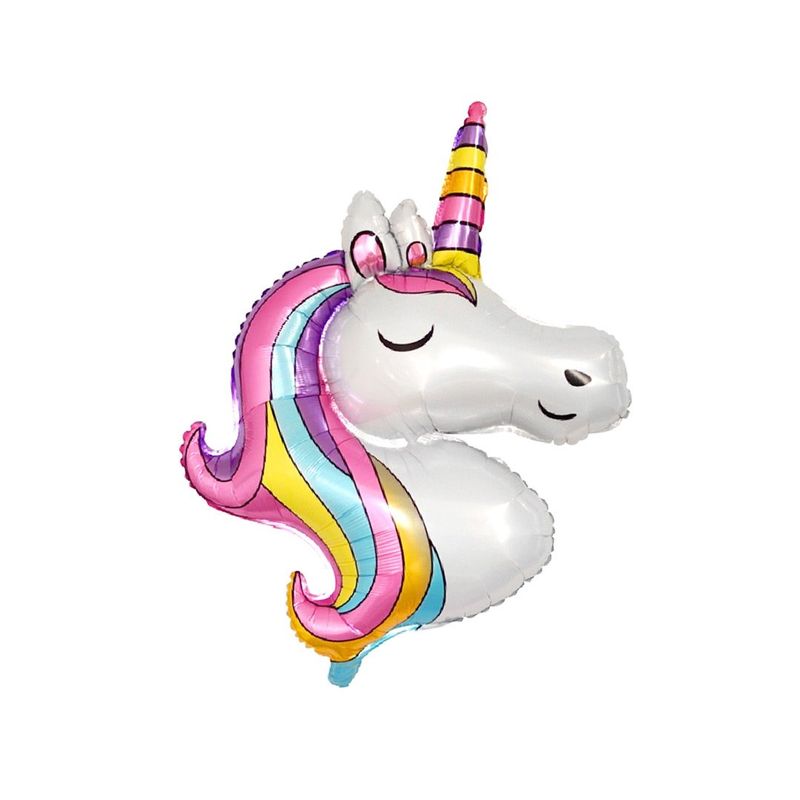 GENERICO - GLOBO METALICO UNICORNIO 75X112 X1 UNI