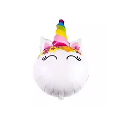 GENERICO - GLOBO METALICO UNICORNIO KAWAII 55X87 X1 UNI
