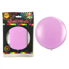 GENERICO - GLOBO PIATA R36 PASTEL ROSADO X1 UNI