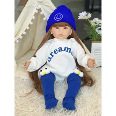 GENERICO - Muñeca Bebé Reborn Realista De Silicona 60 cm