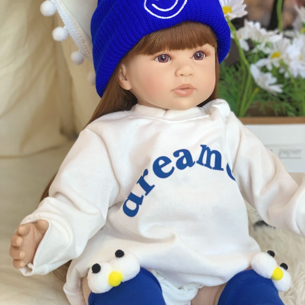 GENERICO - Muñeca Bebé Reborn Realista De Silicona 60 cm