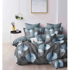 GENERICO - Sabana gris circulos 1.5 plaza teng fei