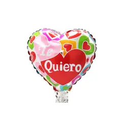 GENERICO - GLOBO METALICO 10 TE QUIERO X50 UNI