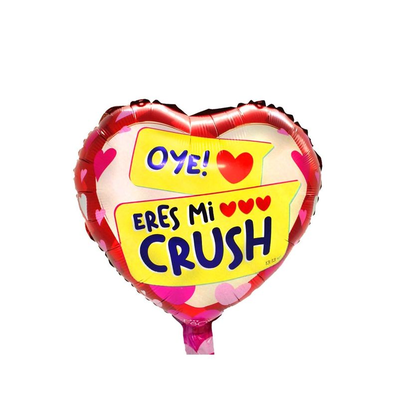 GENERICO - GLOBO METALICO 18 ERES MI CRUSH X1 UNI
