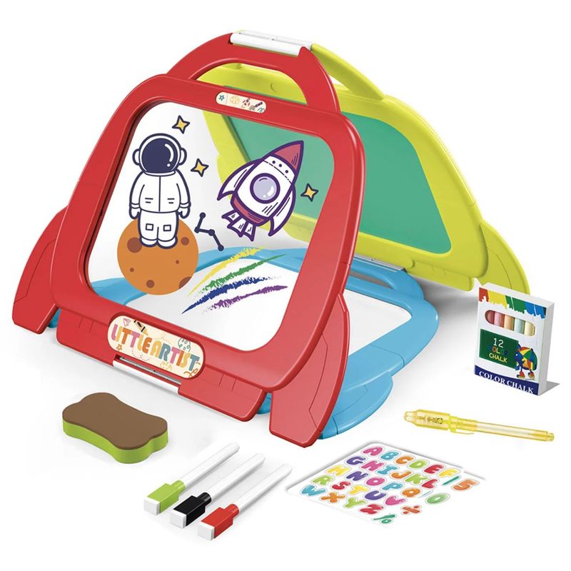 GENERICO - Juego Pizarra Mágica Para Dibujos 4 En 1 Niños