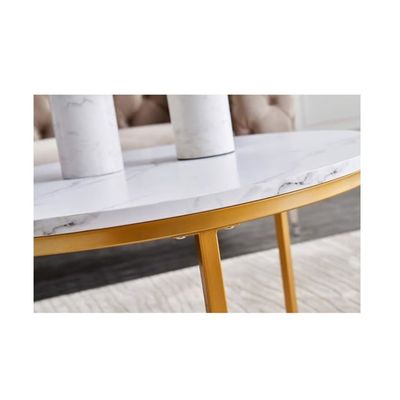 Imagen 2 del producto Mesa De Centro Doble Mesa Auxiliar Redonda Moderna Sala