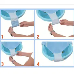 GENERICO - Hamaca Malla Para Bañera Tina De Bebe 4 Puntas