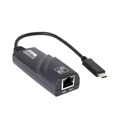 GENERICO - Adaptador USB C a RJ45 Ethernet 1000Mbps para Red LAN