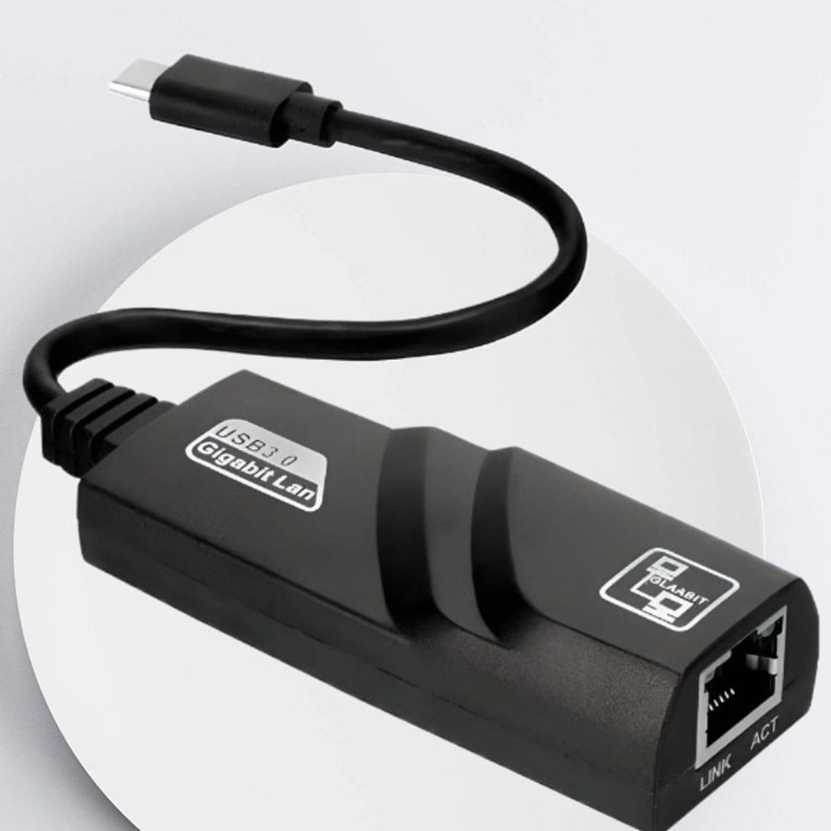 GENERICO - Adaptador USB C a RJ45 Ethernet 1000Mbps para Red LAN