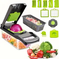 KUANGYE - Cortador de verduras Picador de Patatas Rallador de Zanahoria