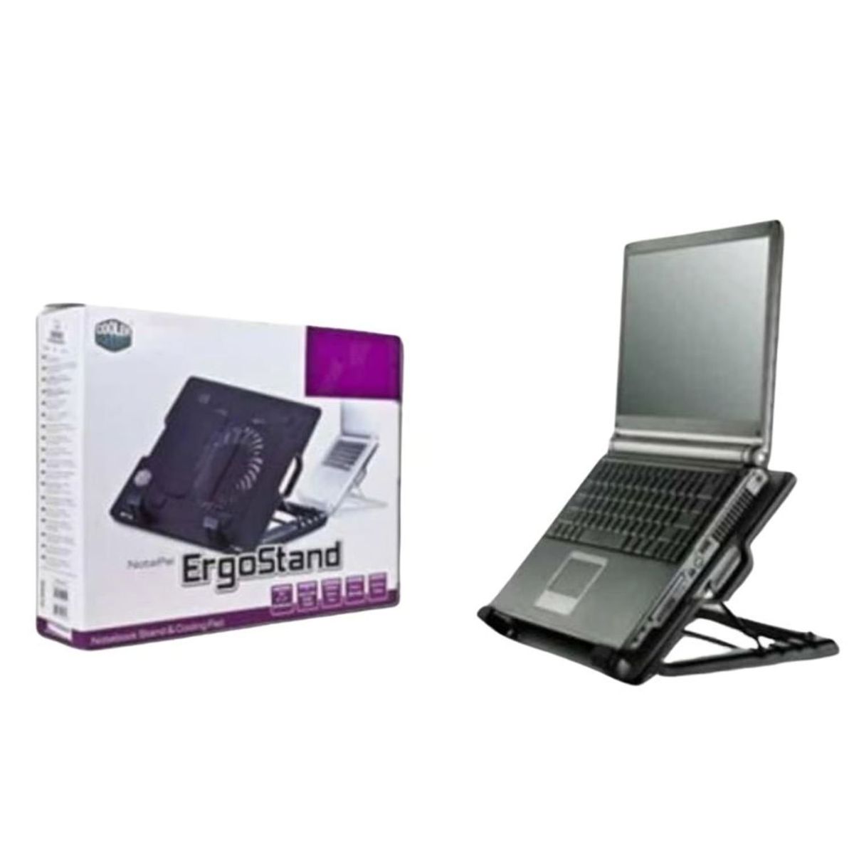 GENERICO - Ventilador Notebook Gamer N18 Con Luz Led Altura Ajustable