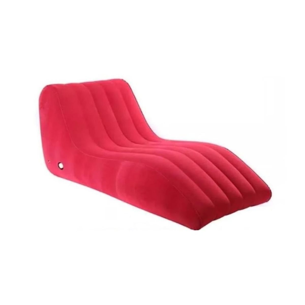 GENERICO - Sofa Sillon Silla Puff Inflable Cama Lounge Plegable Rojo