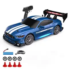 DRIFT - Auto Ford Mustang 15kmh tamaño 1 :24 Azul