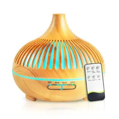 GENERICO - Humificador De Aceite Y Difusor Con Control Remoto