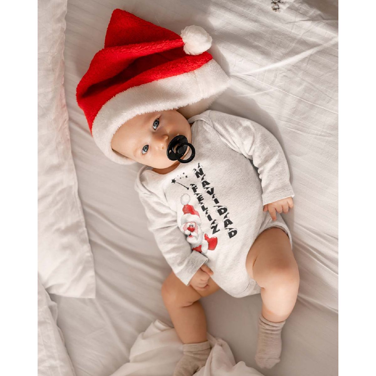 GENERICO - PILUCHOS BODY DE BEBE FELIZ NAVIDAD VIEJO PASCUERO