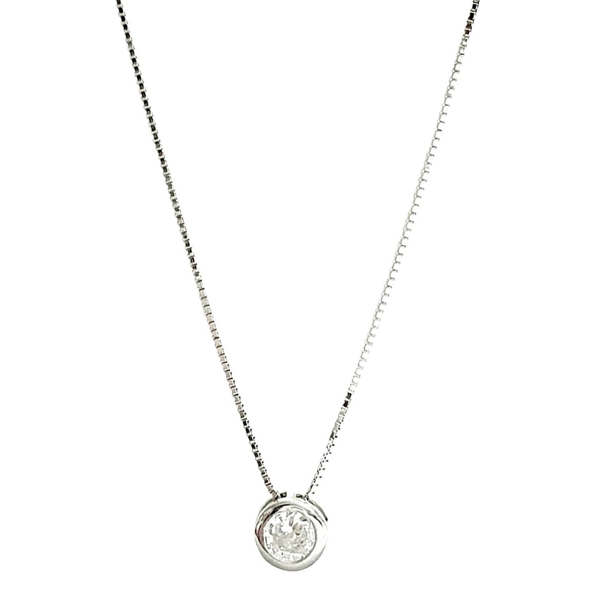 GENERICO - Collar Punto de Luz Plata