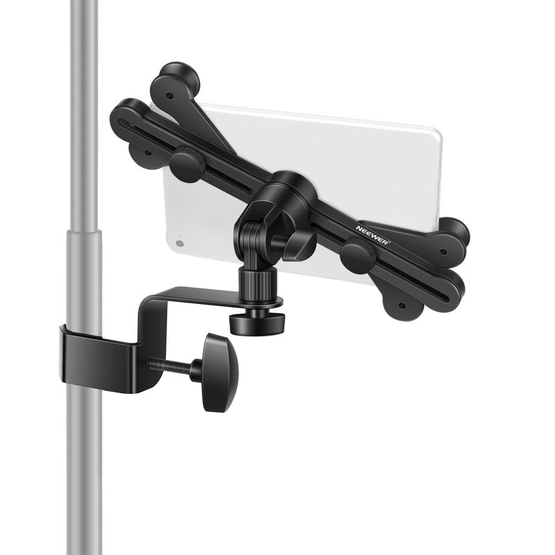 NEEWER - Soporte De iPad Tablet 15-28cm 6-11 Pulgada Ajustable Para Trípode