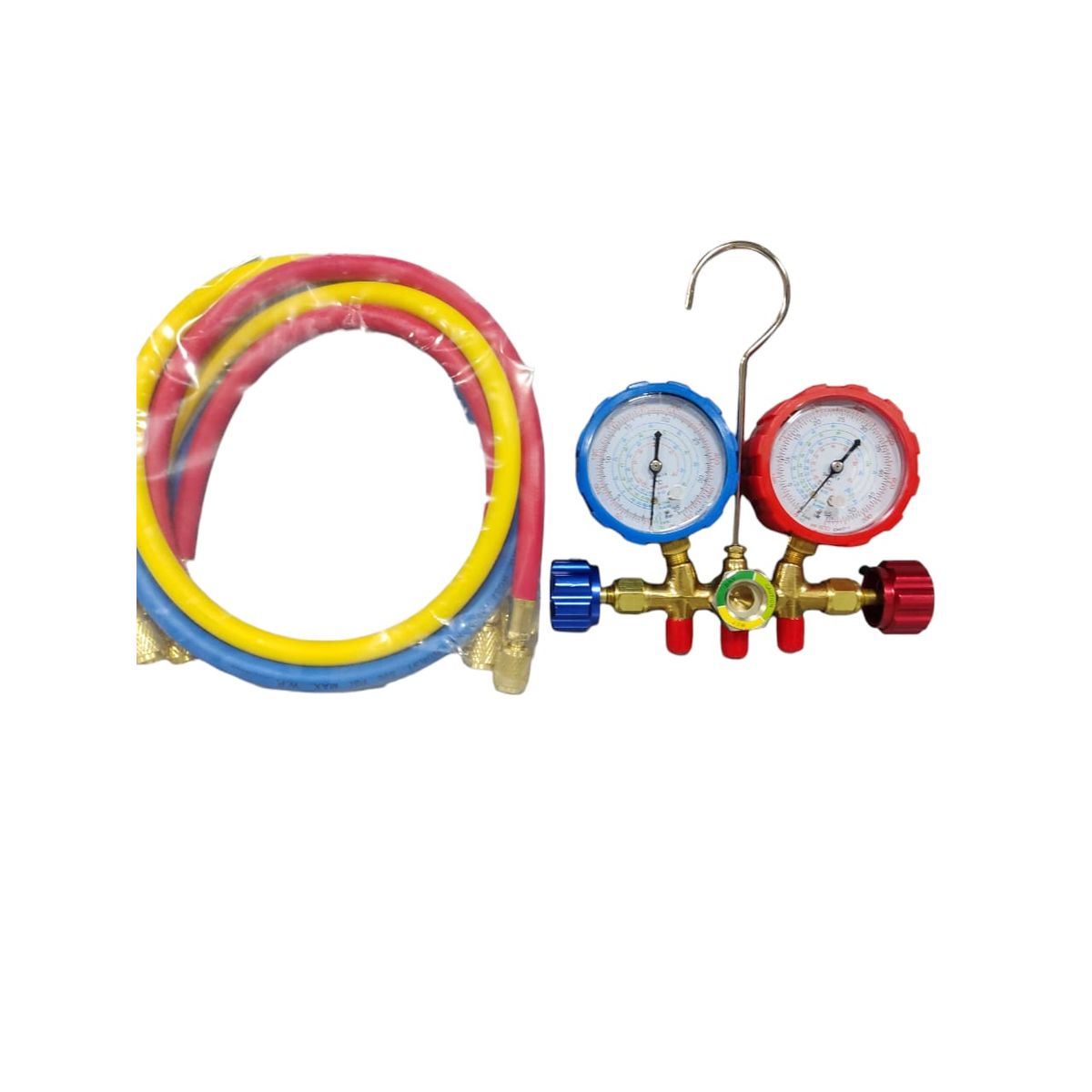 GENERICO - Árbol de carga Manómetro con mangueras R-410A -  Refricer