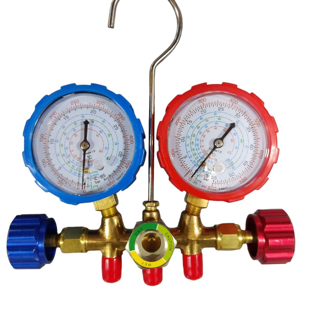 GENERICO - Árbol de carga Manómetro con mangueras R-410A -  Refricer