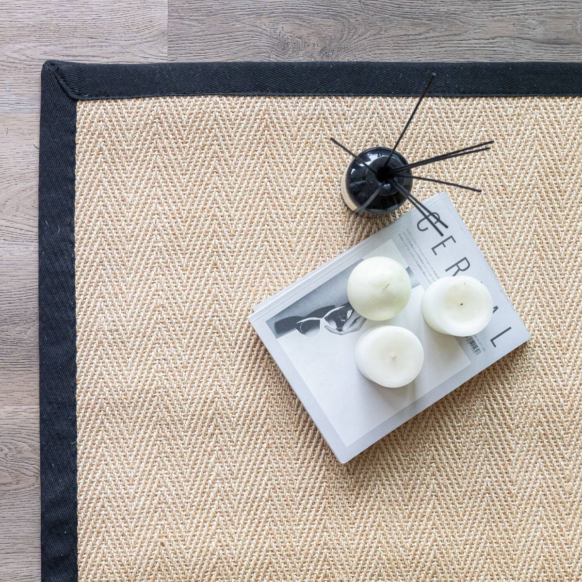 TRIBUS DEL MUNDO - Alfombra Sisal Guinea 250x350.