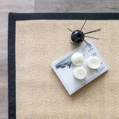 TRIBUS DEL MUNDO - Alfombra Sisal Guinea 250x350.