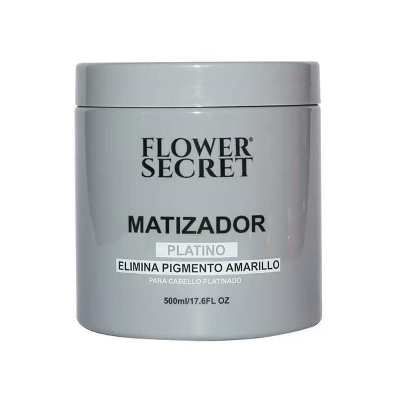 FLOWER SECRET - Matizador Capilar Flower Secret Color Platino 500ml