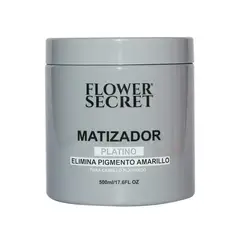 FLOWER SECRET - Matizador Capilar Color Platino 500ml