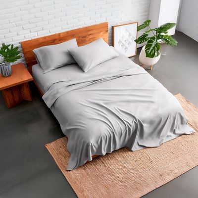 Imagen 2 del producto Sabanas De Algodon 800 hilos Premium 3.0 Super King Gris