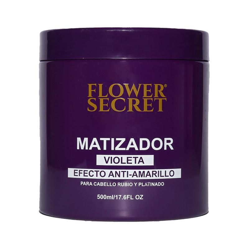 FLOWER SECRET - Matizador Capilar Flower Secret Color Violeta Anti-amarillo 500ml