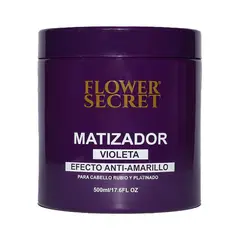 FLOWER SECRET - Matizador Capilar Color Violeta Anti-amarillo 500ml
