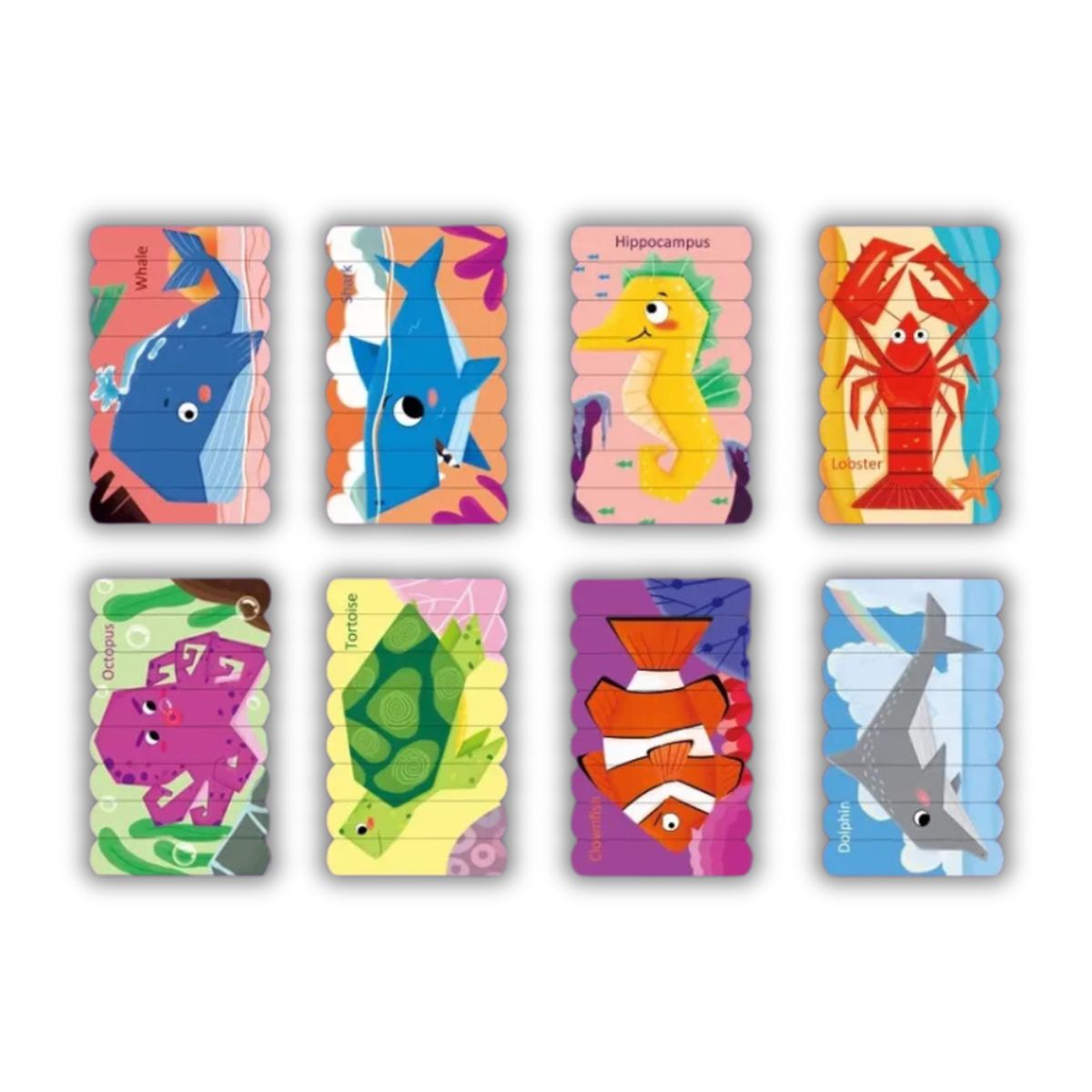 GENERICO - Set de Puzles de Palitos de Doble Cara