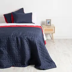 MASHINI - Quilt Microfibra Bicolor King