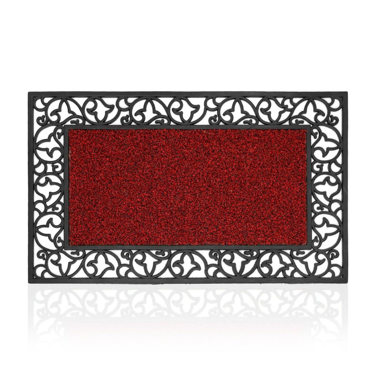 OEM - Alfombra De Entrada Hogar Limpiapiés Diseño Romantic 74x44cm