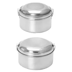 OEM - Marmita Quesillera Dos Niveles Cocina Postres 18cm