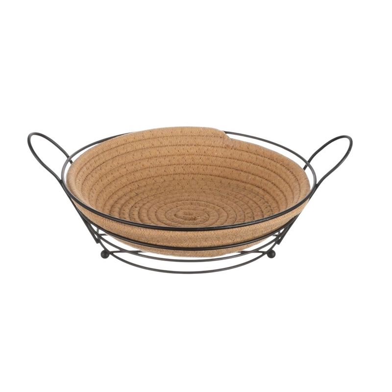 GENERICO - Cesta De Frutas Verduras Frutero Centro Mesa Desmontable 2