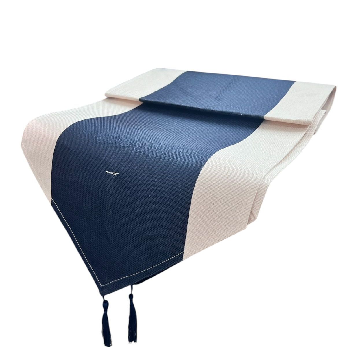 OEM - Mantel Camino De Mesa Con Pompon Lino Tela 180x35cm
