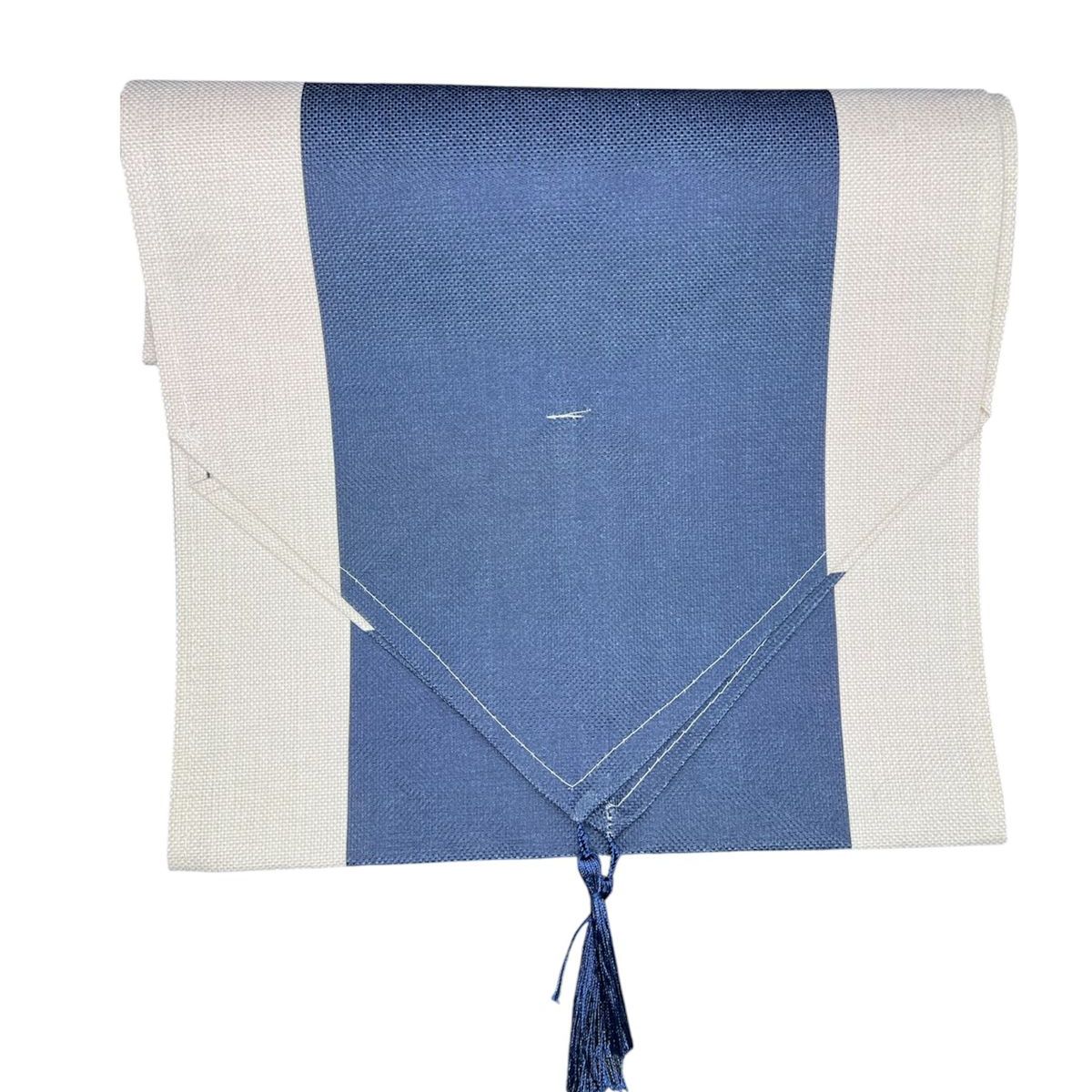 OEM - Mantel Camino De Mesa Con Pompon Lino Tela 180x35cm