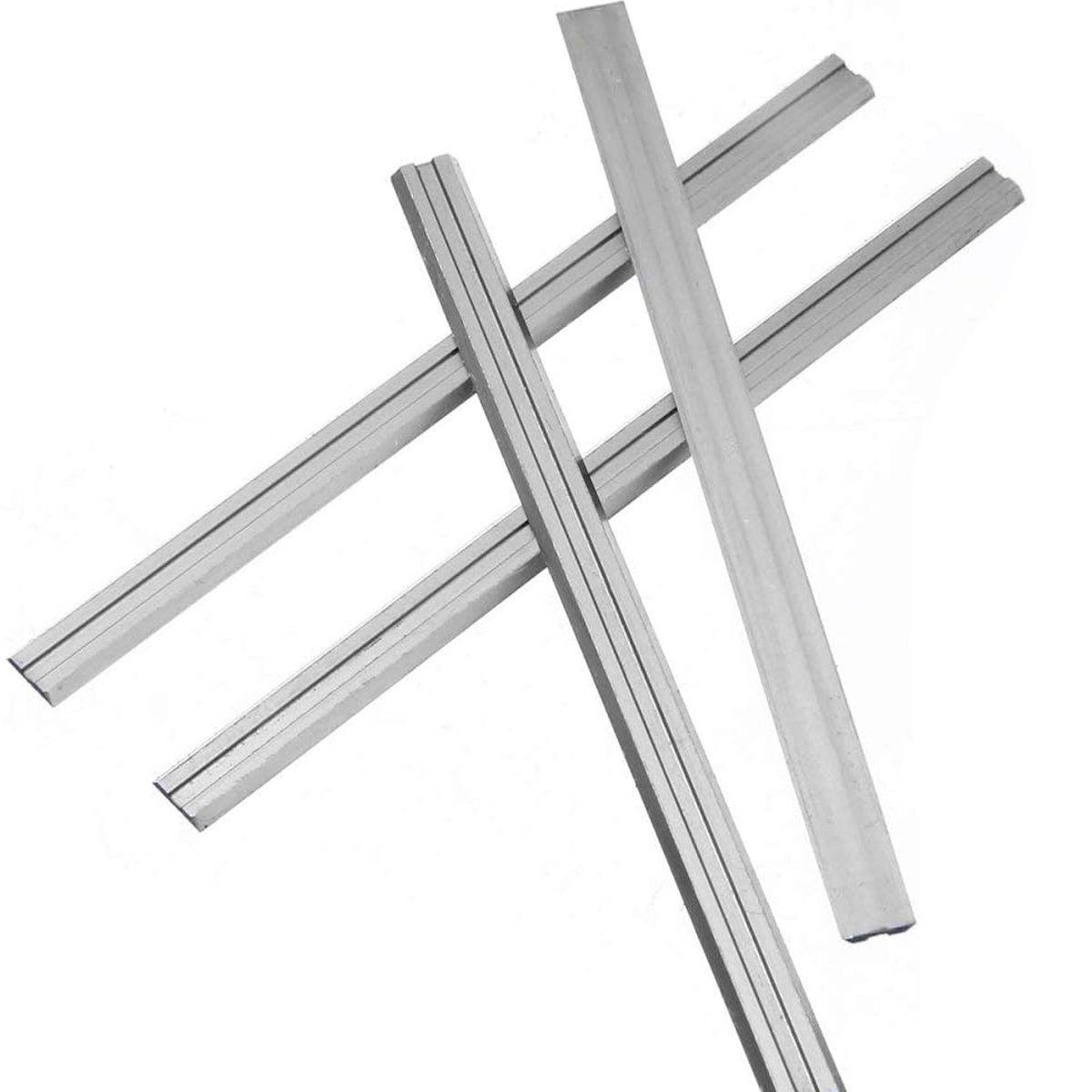 GENERICO - 4x Cuchillas Repuesto Cepillo Eléctrico 82mm Delgada