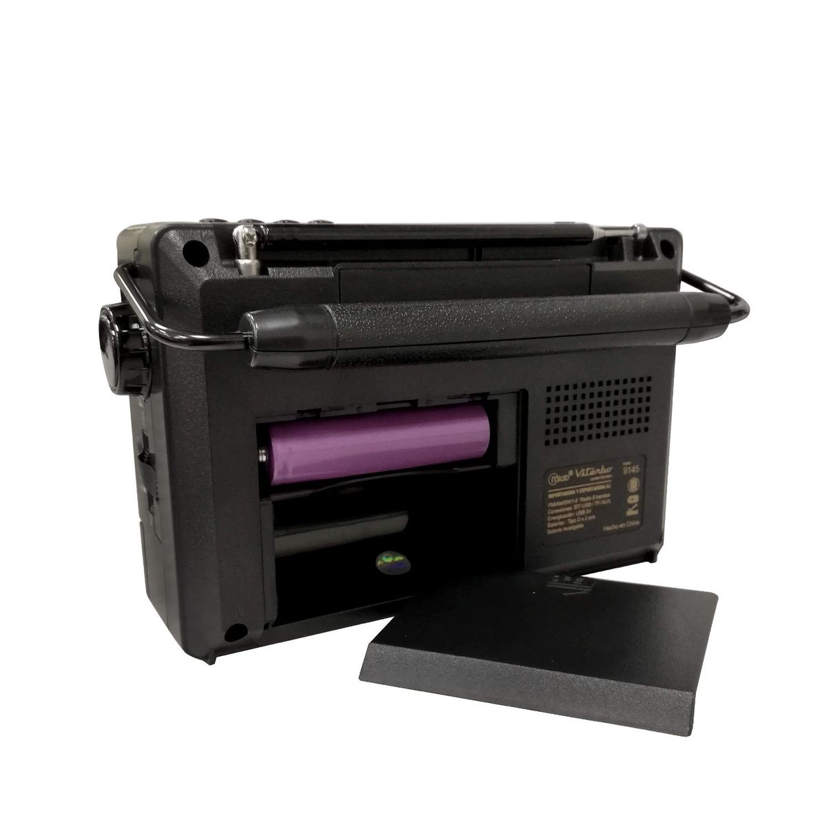 MLAB - Radio Portatil Retro AMFM Bluetooth Mlab Recargable