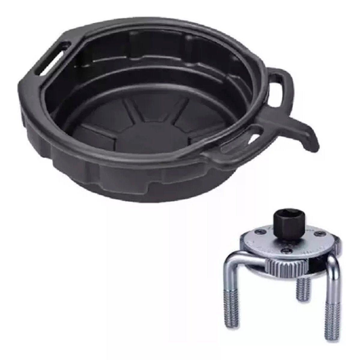 GENERICO - Recolector Cambio De Aceite + Saca filtro Araña 15 Litros