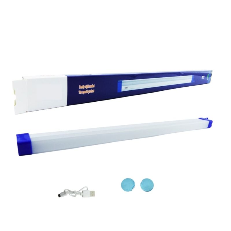 GENERICO - Lámpara LED de emergencia recargable portátil USB 60 W