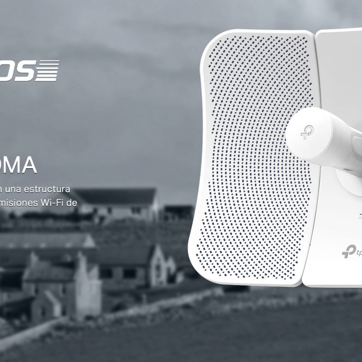 TP LINK - Antena direccional de alta ganancia TP-Link CPE610 5GHz 300Mbps 23dBi