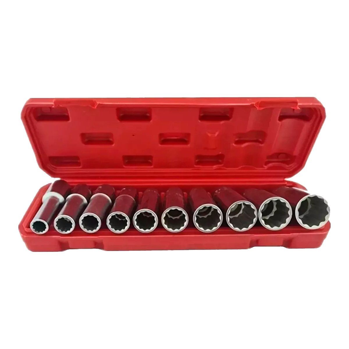 GENERICO - Kit Juego Dados Largos Poligonales Cuadrante 1/2 10 Piezas