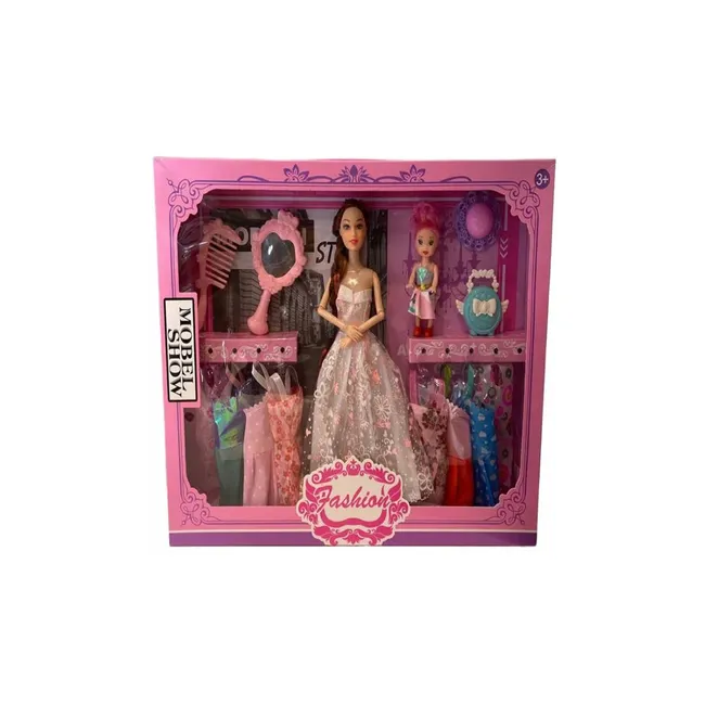 GENERICO - Juguete Set de ropa y accesorios Muñeca Fashion