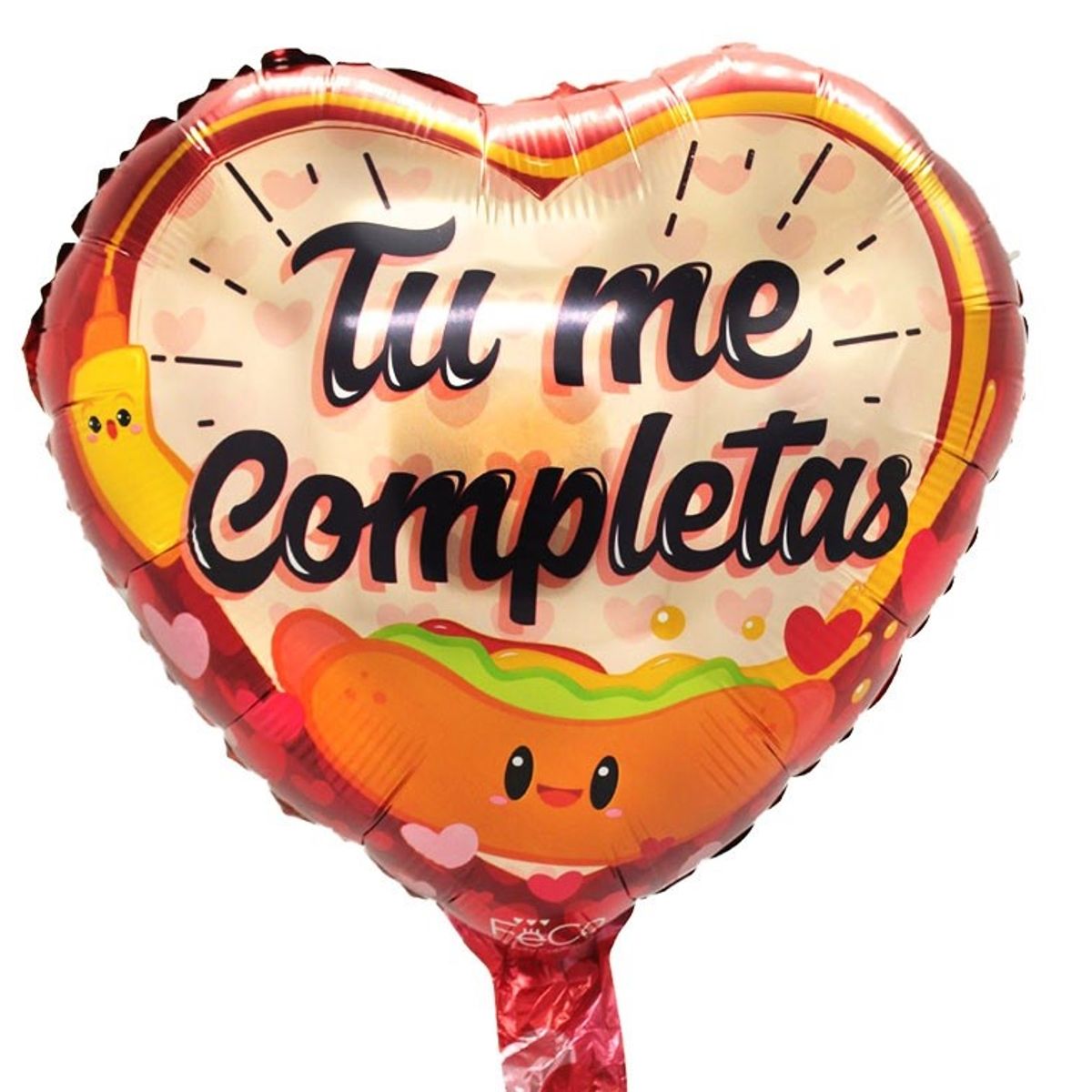 GENERICO - GLOBO METALICO 18 ME COMPLETAS X50 UNI