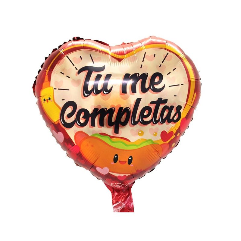 GENERICO - GLOBO METALICO 18 ME COMPLETAS X50 UNI