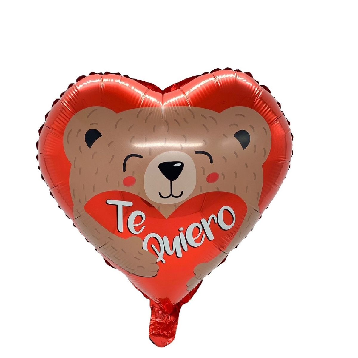 GENERICO - GLOBO METALICO 18 TE QUIERO OSITO X1 UNI