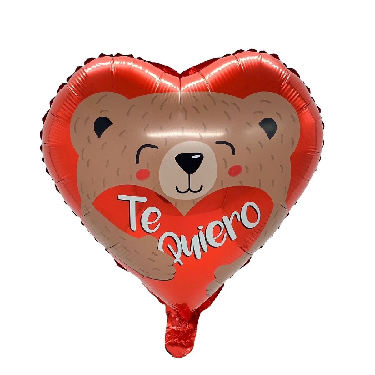 GENERICO - GLOBO METALICO 18 TE QUIERO OSITO X50 UNI